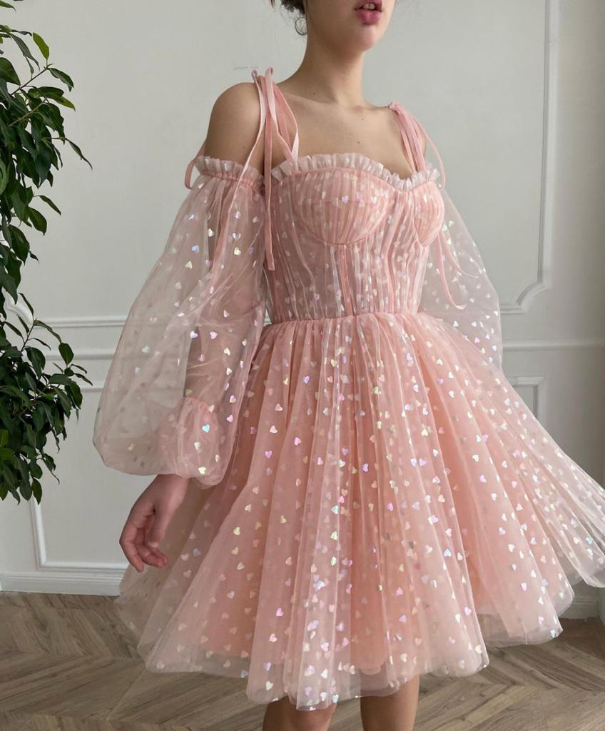 Pink Mini Dress – Lirika Matoshi