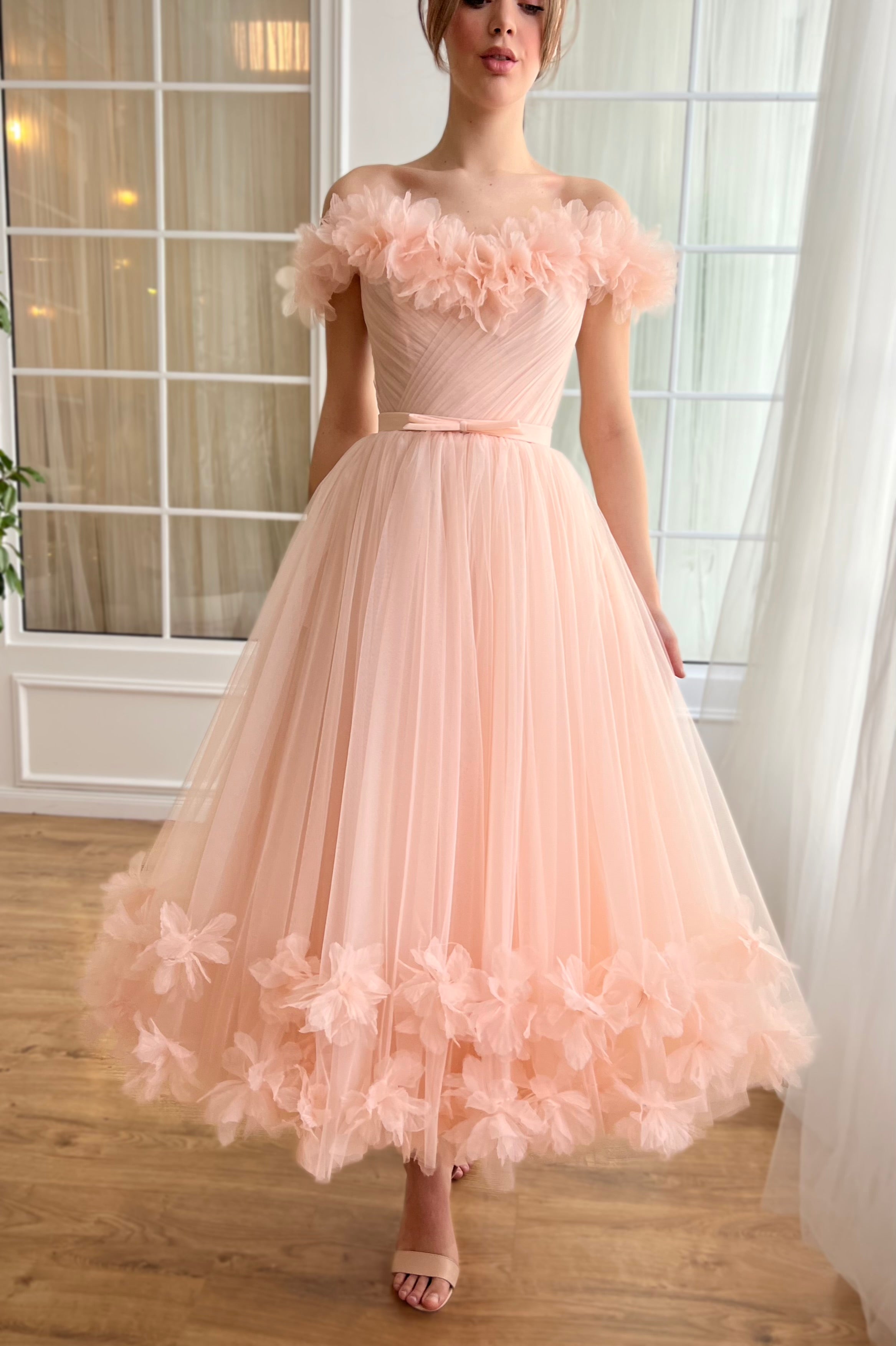 Rose Romance Lace Gown