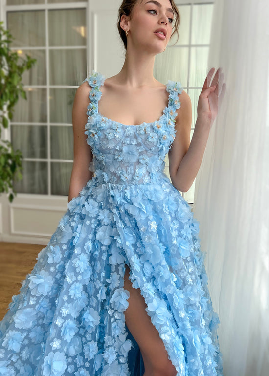 Brunnera Blossom Gown | Teuta Matoshi