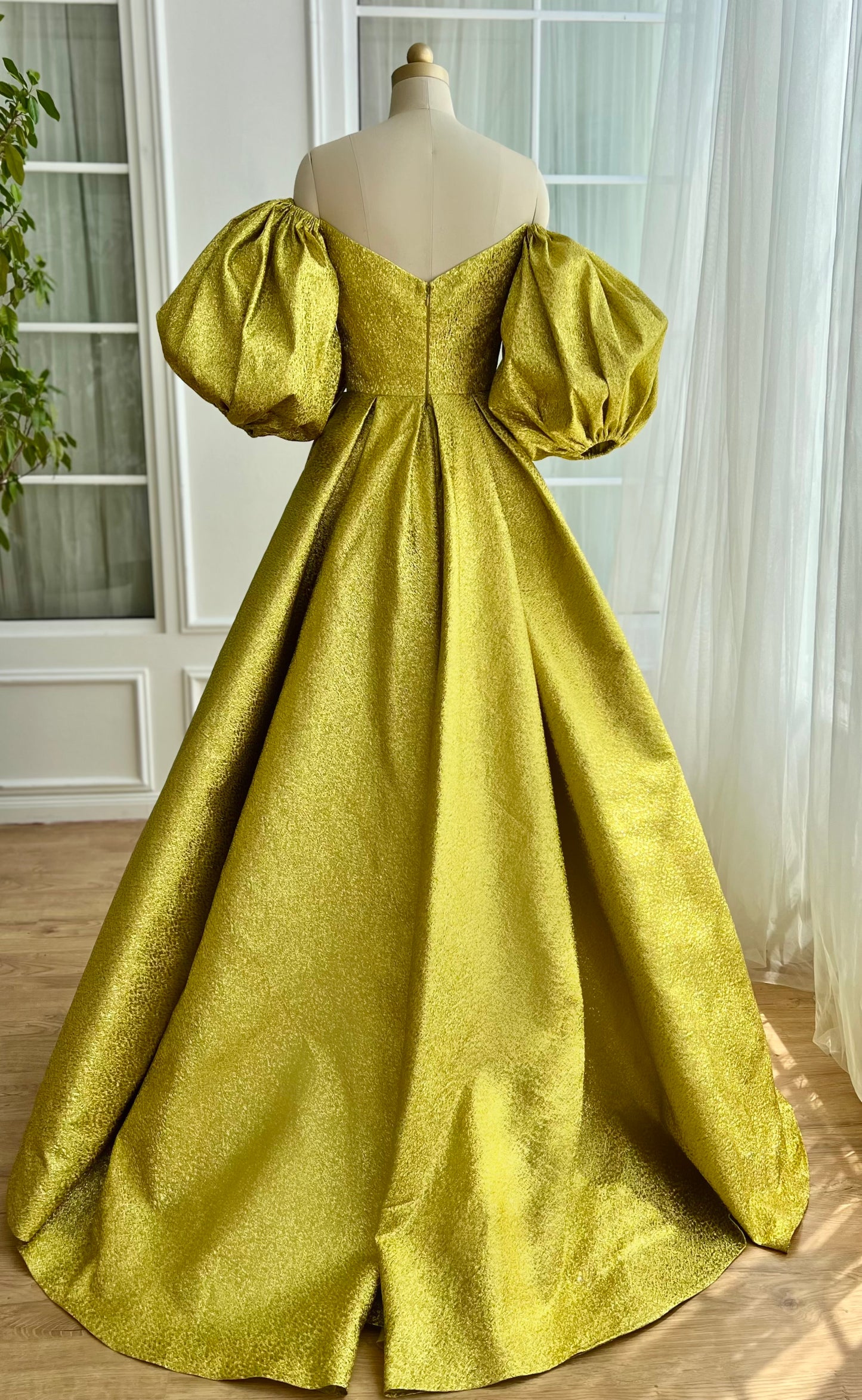 Gilded Twilight Gown