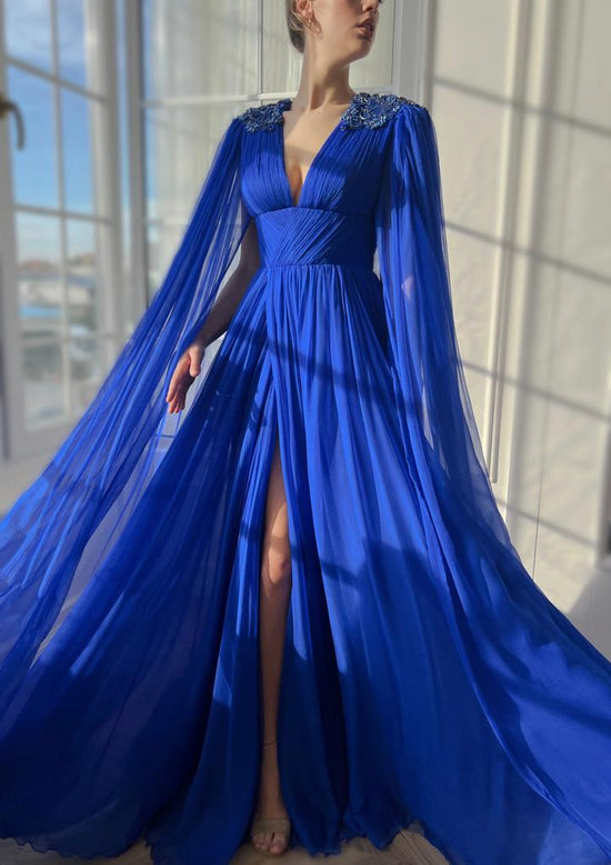 Sapphire Wave Gown | Teuta Matoshi