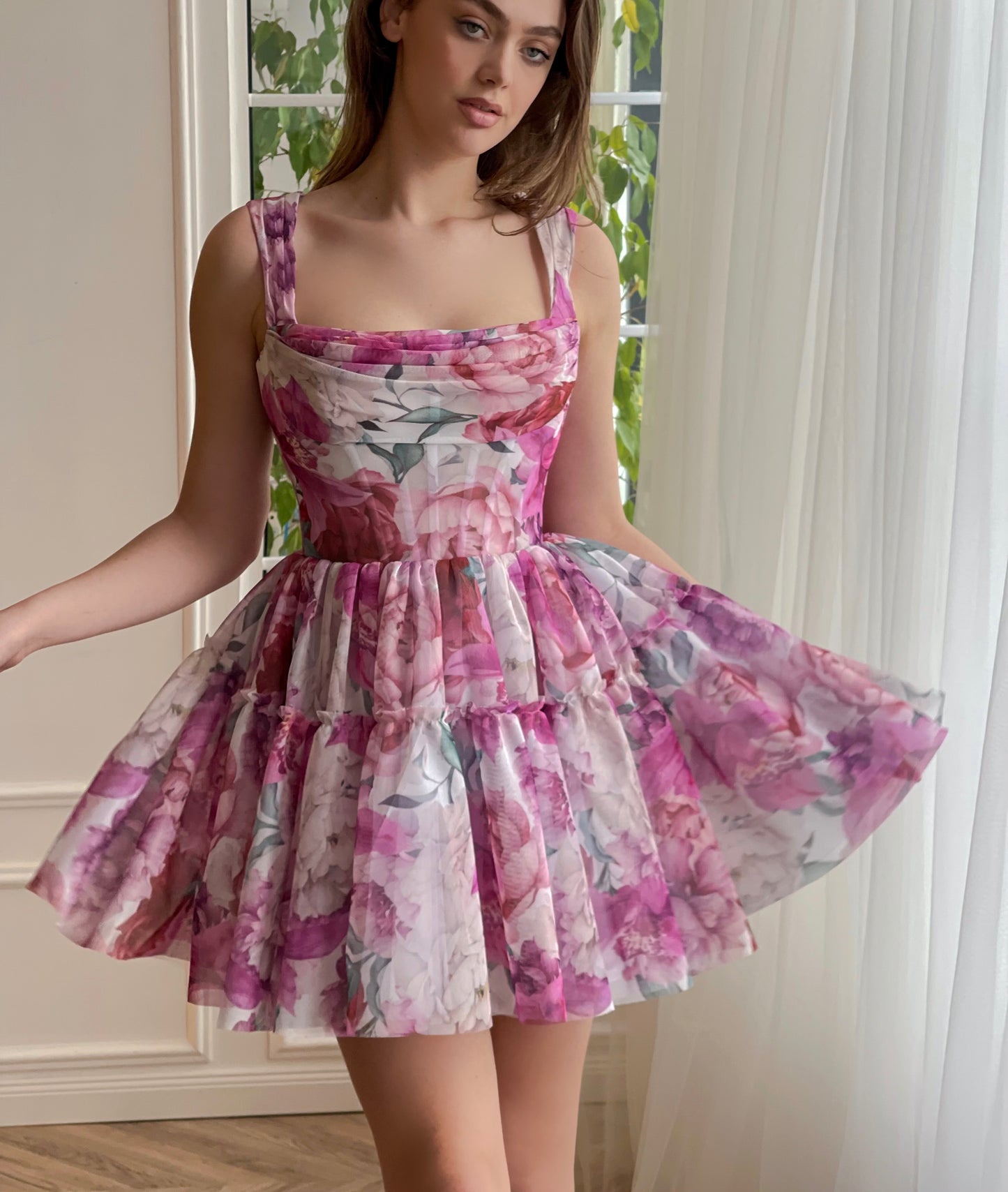 Reverie Rose Mini Dress | Teuta Matoshi