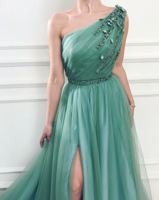 Emerald Princess Gown | Teuta Matoshi