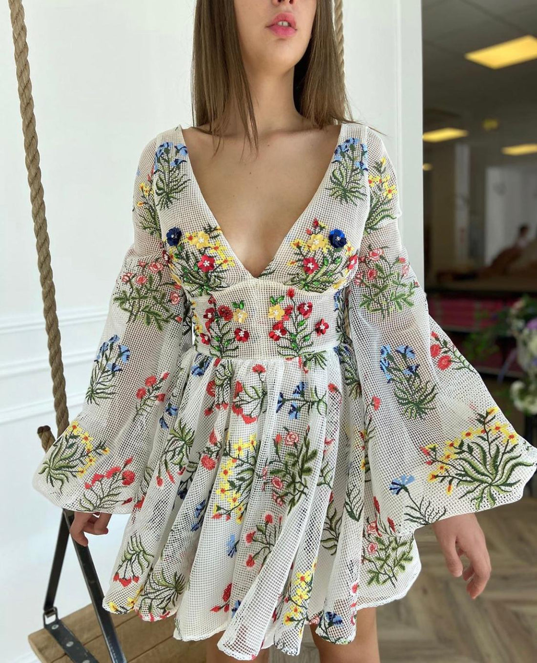 The Wildflowers Mini Dress | Teuta Matoshi