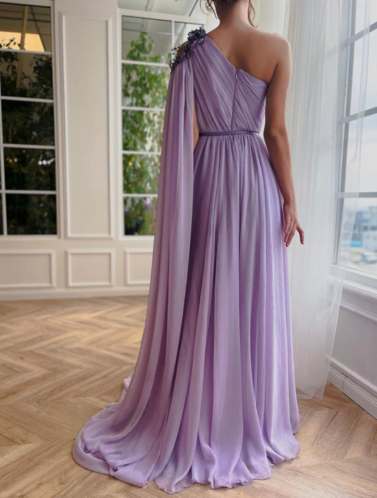 Lady in Lavender Gown | Teuta Matoshi