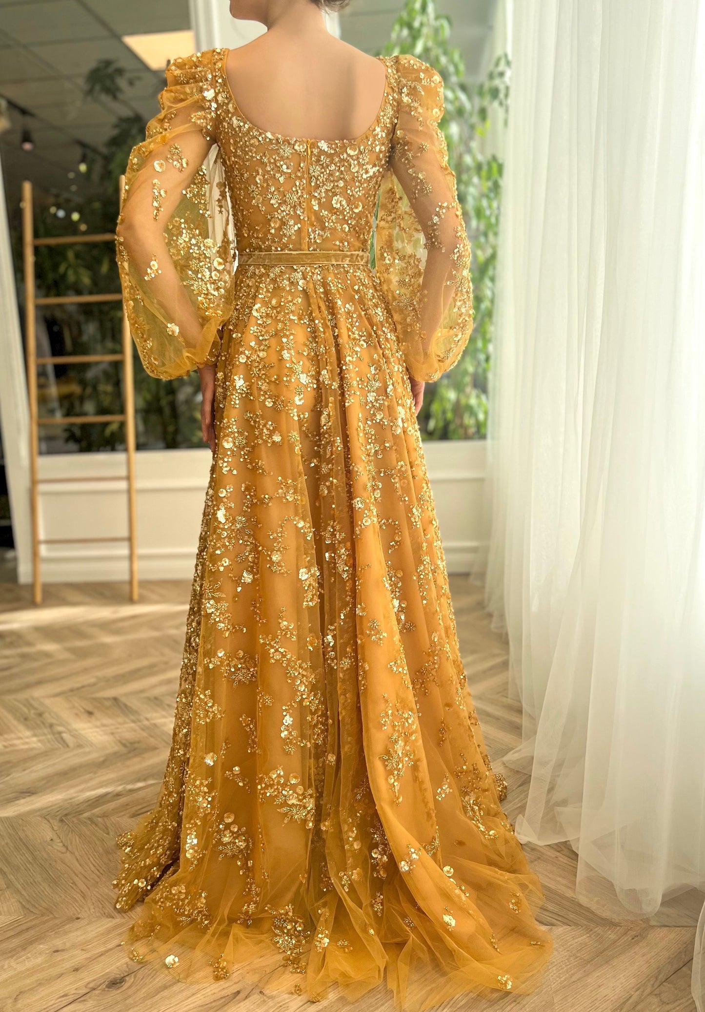 Marigold Reverie Gown | Teuta Matoshi