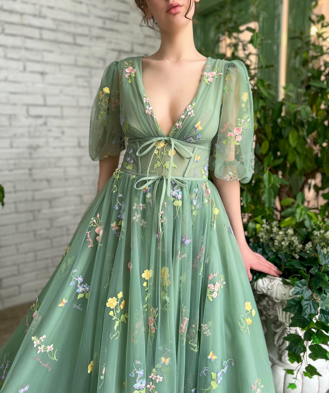 Flourishing Meadow Gown | Teuta Matoshi