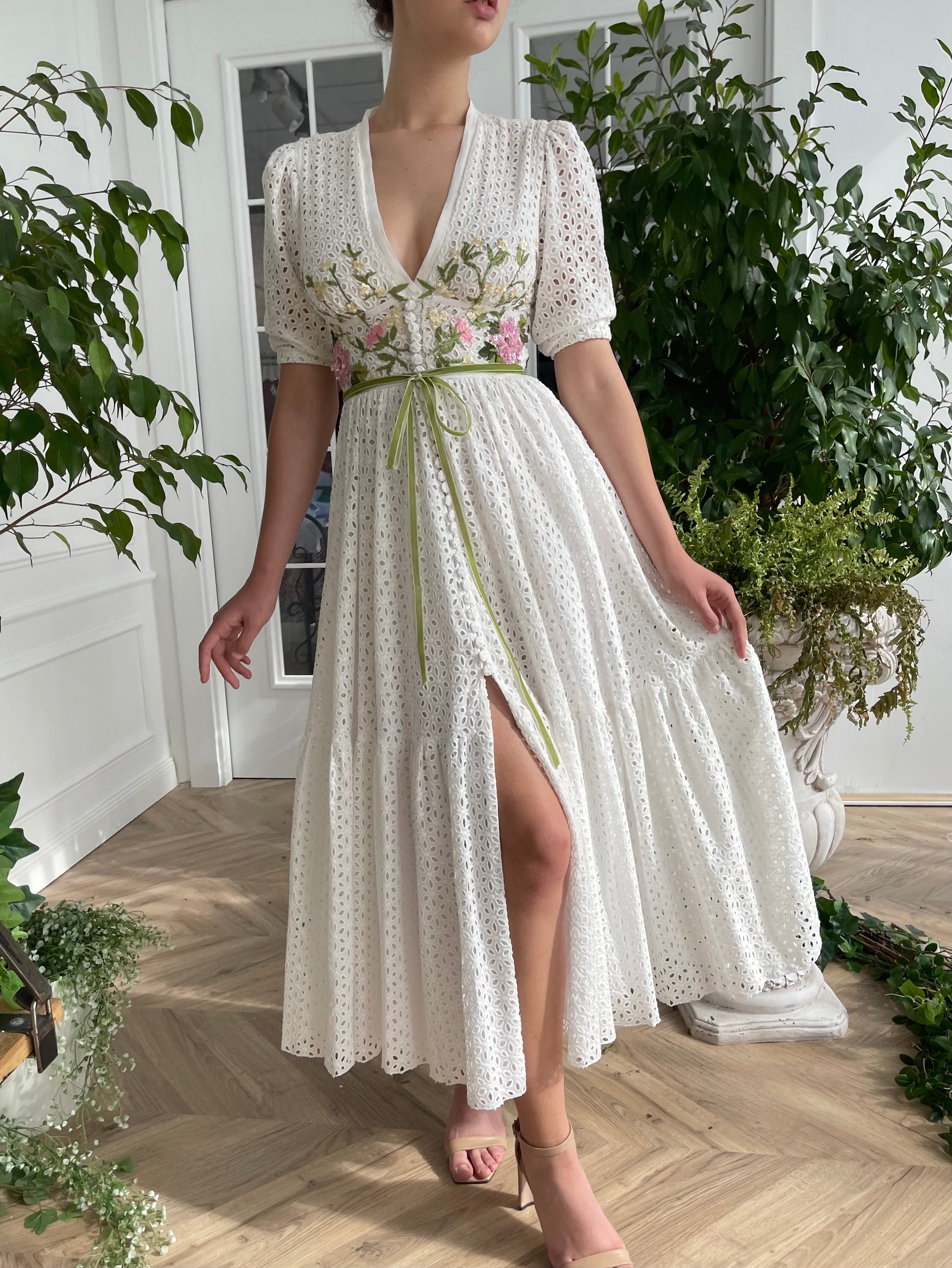 Rosette Ivy Fields Dress | Teuta Matoshi