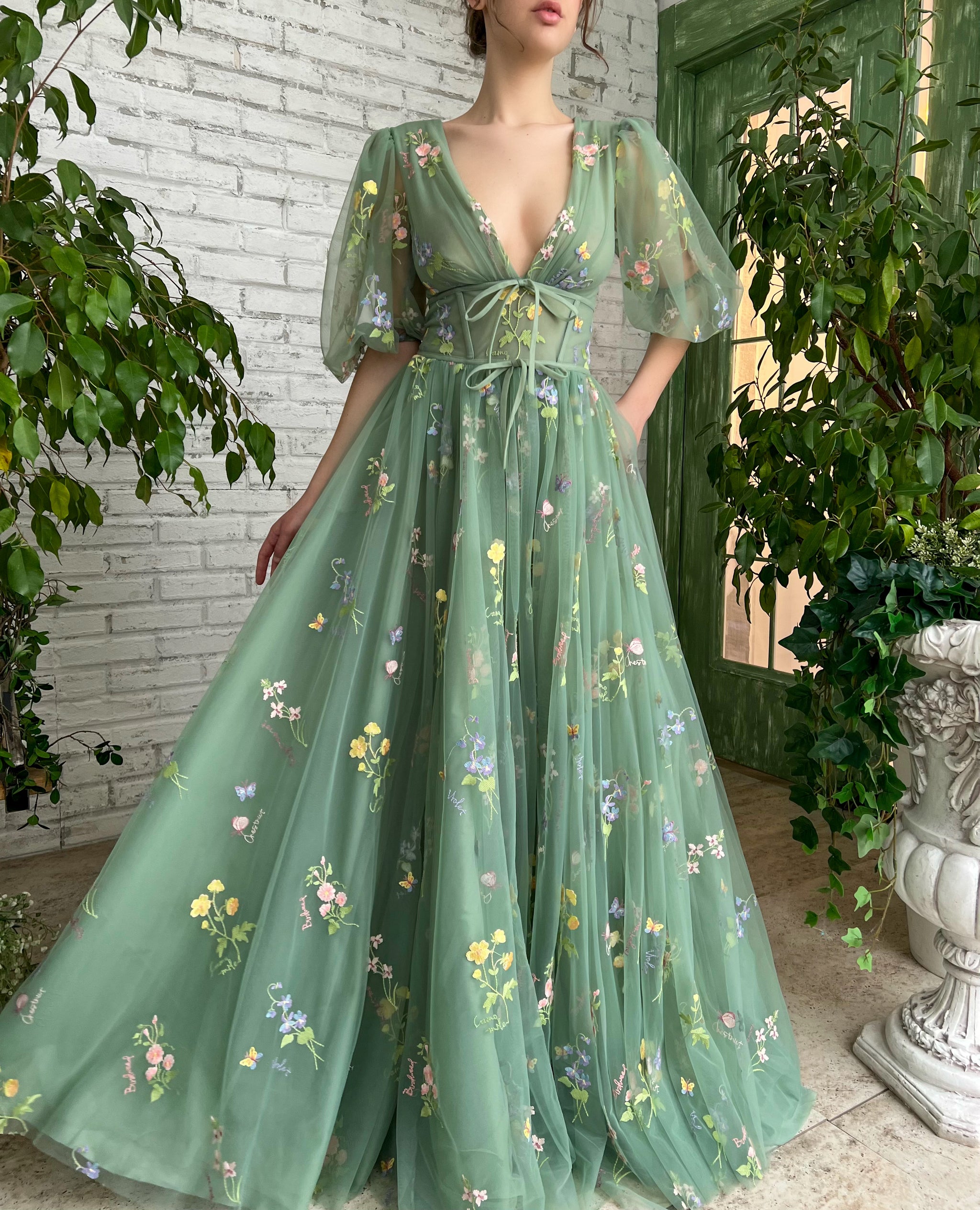 Flourishing Meadow Gown | Teuta Matoshi