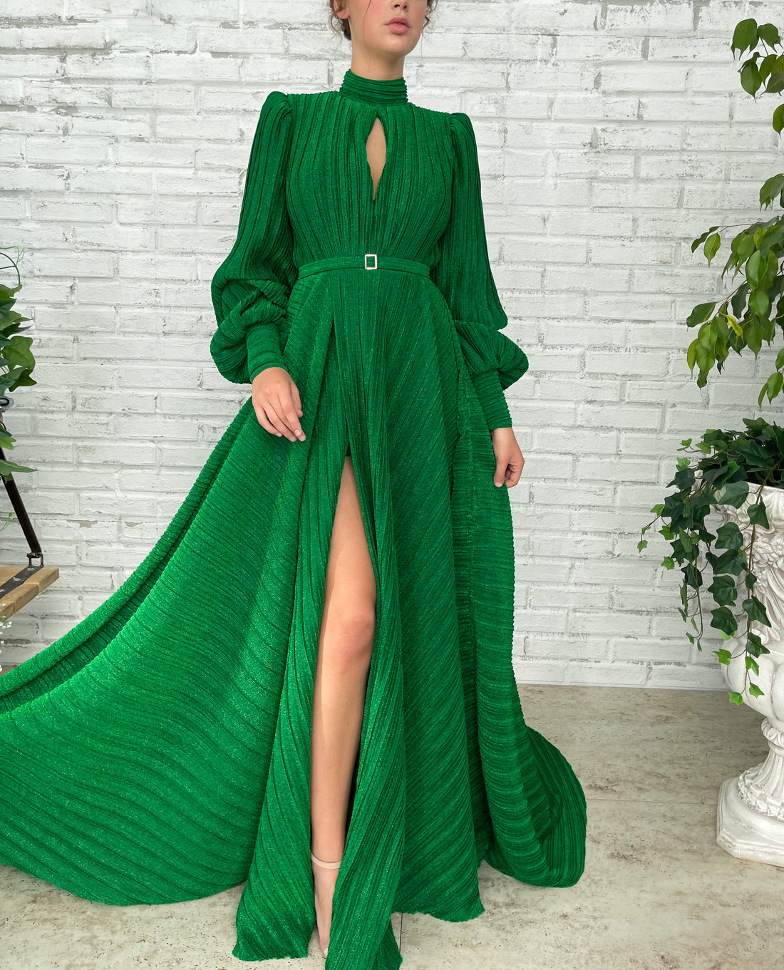 Emerald Femme Gown | Teuta Matoshi